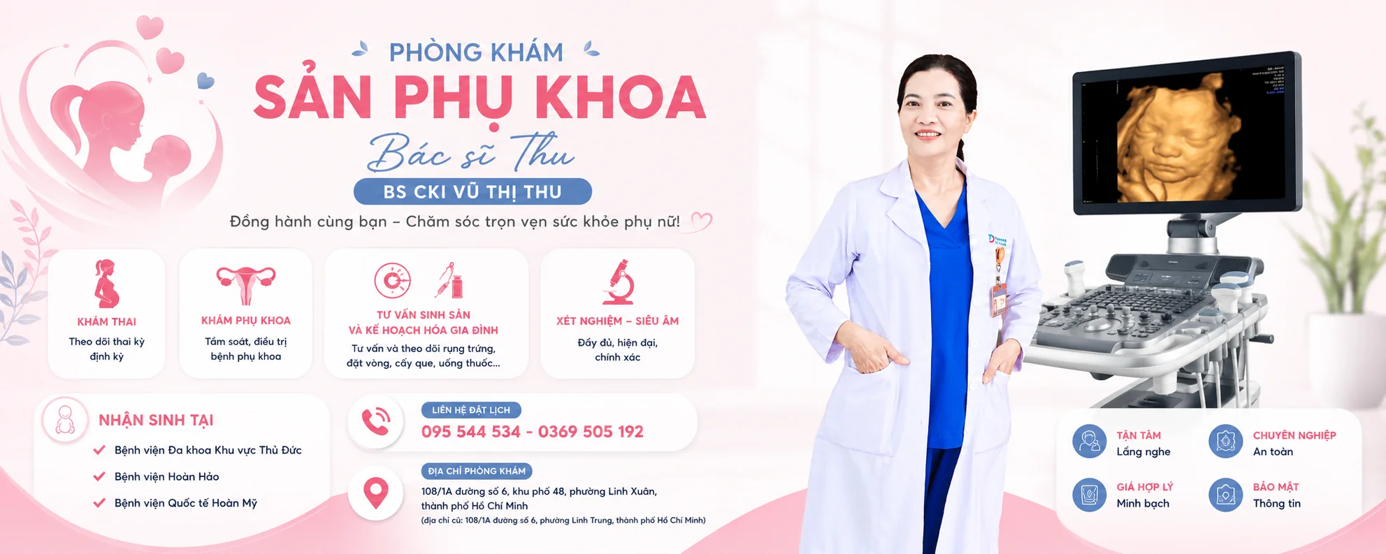 PHÒNG KHÁM SẢN PHỤ KHOA BÁC SĨ THU